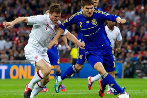 2014巴西世界杯欧预赛H组2轮英格兰平乌克兰